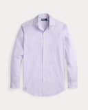 Classic Fit Striped Poplin Shirt Sky Lavender - Unmatched Kicks - ralph lauren