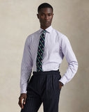Classic Fit Striped Poplin Shirt Sky Lavender - Unmatched Kicks - ralph lauren