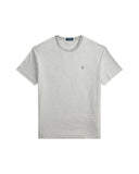 Classic Fit Striped Soft Cotton T-Shirt Andover Heather/White - Unmatched Kicks - ralph lauren