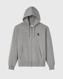 Classic Full - Zip Hoodie - Heather Grey - Unmatched Kicks - 