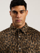 Classic Logo Animalier Overshirt - Unmatched Kicks - Palm Angeles