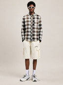 Classic Logo Check Shirt - Unmatched Kicks - Palm Angeles