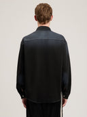 Classic Logo Loose Denim Shirt - Unmatched Kicks - Palm Angeles
