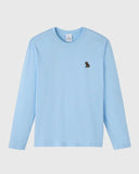 Classic Long - Sleeve Tee - Light Blue - Unmatched Kicks - 