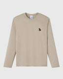 Classic Long - Sleeve Tee - Sandstone - Unmatched Kicks - 