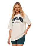 Collegiate Graphic T-Shirt GS Soft White - Unmatched Kicks - GYMSHARK