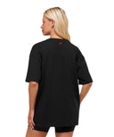 Collegiate Graphic T-Shirt oversized fit Black - Unmatched Kicks - GYMSHARK