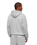 Collegiate Hoodie oversized fit Bros Soft Grey Marl - Unmatched Kicks - GYMSHARK