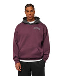 Collegiate Tech Hoodie oversized fit GS Impact Burgundy - Unmatched Kicks - GYMSHARK