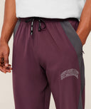 Collegiate Tech Pants GS Impact Burgundy - Unmatched Kicks - GYMSHARK