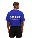 Conditioning Club Oversized T-Shirt oversized fit Athletic Blue - Unmatched Kicks - GYMSHARK