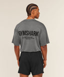 Conditioning Club Washed T-Shirt oversized fit Black/Wash - Unmatched Kicks - GYMSHARK