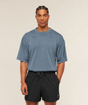 Conditioning Club Washed T-Shirt oversized fit Iron Blue/Wash - Unmatched Kicks - GYMSHARK