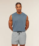 Conditioning Club Washed Tank oversized fit Iron Blue/Wash - Unmatched Kicks-GYMSHARK