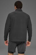 Conquer Max Mock Neck Full Zip Anthracite - Unmatched Kicks - ALO