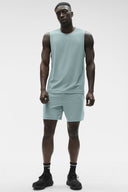 Conquer Muscle Tank - Desert Sage - Unmatched Kicks - ALO