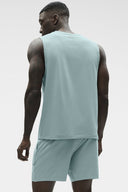 Conquer Muscle Tank - Desert Sage - Unmatched Kicks - ALO