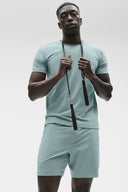 Conquer Reform Crewneck Short Sleeve - Desert Sage - Unmatched Kicks - ALO