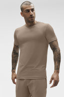 Conquer Reform Crewneck Short Sleeve - Gravel - Unmatched Kicks - ALO
