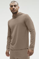 Conquer Reform Long Sleeve With Hood - Gravel - Unmatched Kicks - ALO