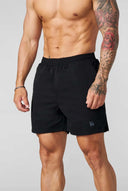 Core Active Shorts - BLACK - Unmatched Kicks - YOUNG LA