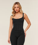 Corset Tank Top - GS Black - Unmatched Kicks - GYMSHARK