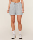 Cosy Luxe Shorts Bros Soft Grey Marl - Unmatched Kicks - GYMSHARK