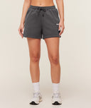 Cosy Luxe Shorts Onyx Grey - Unmatched Kicks - GYMSHARK