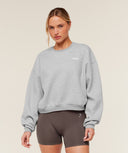 Cosy Luxe Sweatshirt Bros Soft Grey Marl - Unmatched Kicks - GYMSHARK