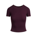 Cotton Rib T - SHIRT Currant - Unmatched Kicks - SKIMS