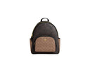 Court Backpack In Blocked Signature Canvas - Unmatched Kicks - COACH