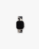Cowhide Watch Strap - Flat White Jet Black - Unmatched Kicks - REPRESENT