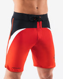 Crescent Boardshort - Crimson Rose - Unmatched Kicks - Alphalete