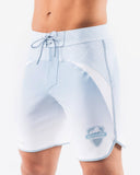 Crescent Boardshort - Sky White - Unmatched Kicks - Alphalete
