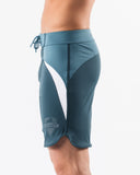 Crescent Boardshort - Slate Blue - Unmatched Kicks - Alphalete