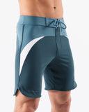 Crescent Boardshort - Slate Blue - Unmatched Kicks - Alphalete