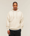Crest Oversized Hoodie oversized fit Bros Chalk Marl - Unmatched Kicks-GYMSHARK