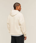 Crest Oversized Hoodie oversized fit Bros Chalk Marl - Unmatched Kicks-GYMSHARK