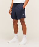 Crest Shorts regular Heavy Blue - Unmatched Kicks-GYMSHARK