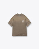 Crest T-Shirt - Dark Taupe - Unmatched Kicks - REPRESENT