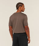 Crest T-Shirt regular fit Brown - Unmatched Kicks-GYMSHARK