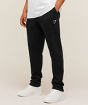 Crest Tapered Joggers slim fit Black - Unmatched Kicks-GYMSHARK