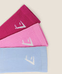 Crew Socks 3pk Chilled Blue/Focus Pink/Super - Set Pink - Unmatched Kicks - GYMSHARK
