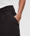 Crinkle Nylon Mid-Rise Barrel-Leg Pant Black - Unmatched Kicks-LULULEMON