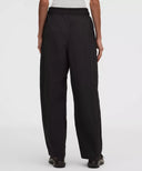 Crinkle Nylon Mid-Rise Barrel-Leg Pant Black - Unmatched Kicks-LULULEMON