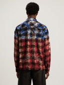 Curved Logo Check Shirt - Unmatched Kicks - Palm Angeles