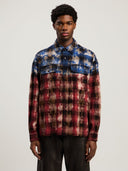Curved Logo Check Shirt - Unmatched Kicks - Palm Angeles