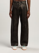 Curved Logo Coated Pants - Unmatched Kicks - Palm Angeles