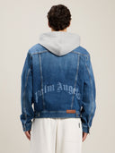 Curved Logo Denim Jacket - Unmatched Kicks - Palm Angeles