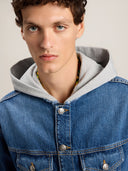 Curved Logo Denim Jacket - Unmatched Kicks - Palm Angeles